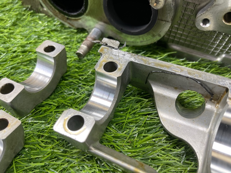 Головка блока цилиндров правая Legacy B4 2005 #46 (ПРОБЕГ 82 360km) BL5 EJ20X