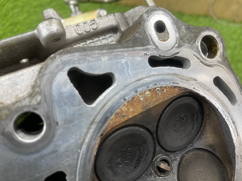 Головка блока цилиндров левая Legacy B4 2005 #46 (ПРОБЕГ 82 360km) BL5 EJ20X