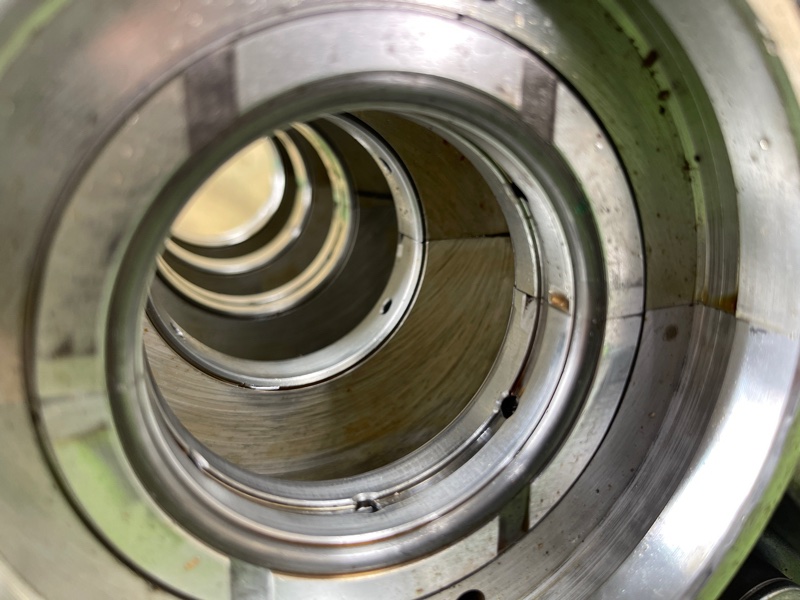 Блок цилиндров Legacy B4 2005 #46 (ПРОБЕГ 82 360km) BL5 EJ20X