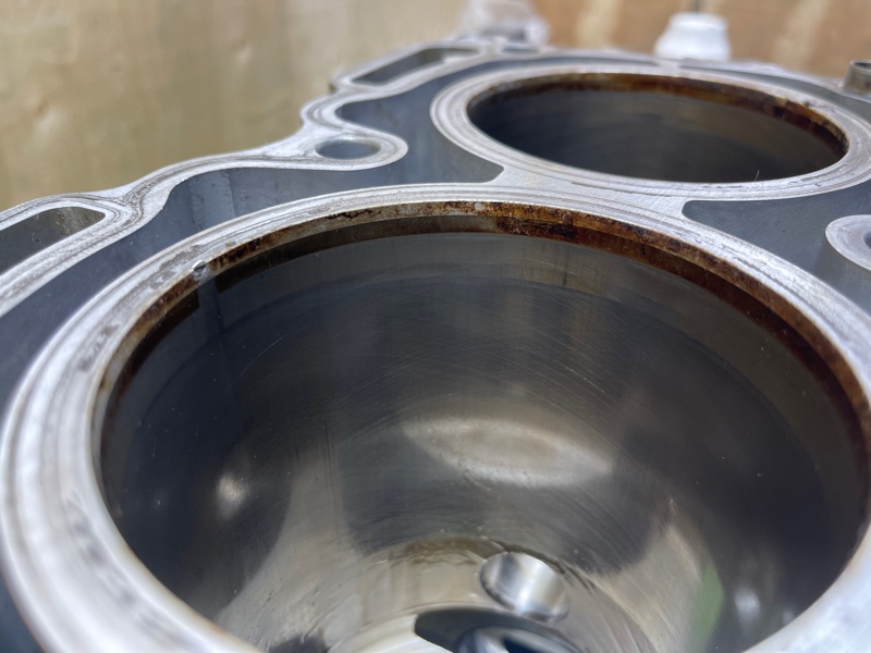 Блок цилиндров Legacy B4 2005 #46 (ПРОБЕГ 82 360km) BL5 EJ20X