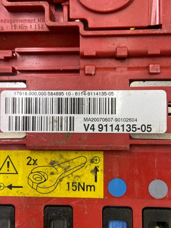 Клемма аккумулятора BMW X5 E70 M57D30T2 306D3