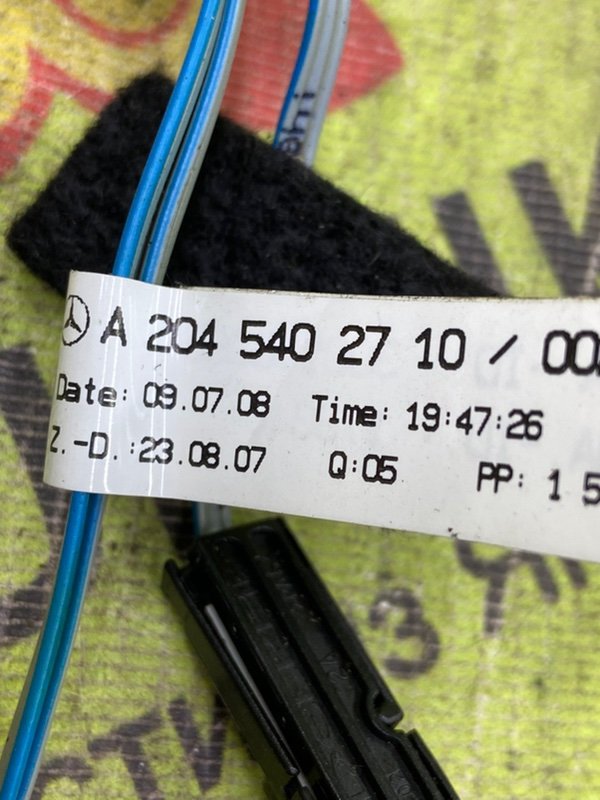 Проводка двери задняя C 2008 W204 m 271.950