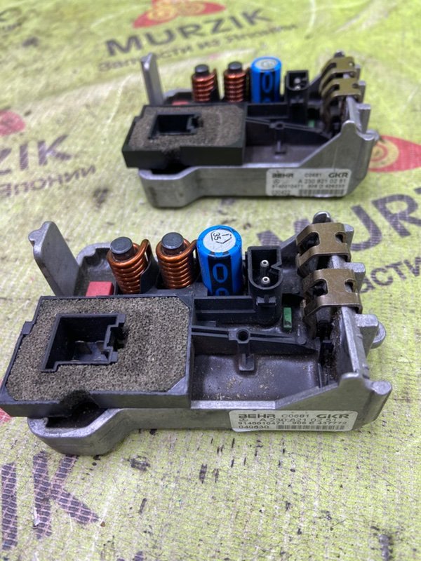 Резистор оборотов печки MERCEDES E W211 648.961 3.2 cdi