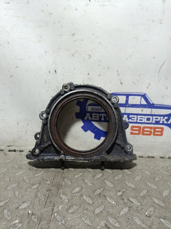 Крышка коленвала задняя Nissan Almera N15 GA14 1229777A00 Б/У
