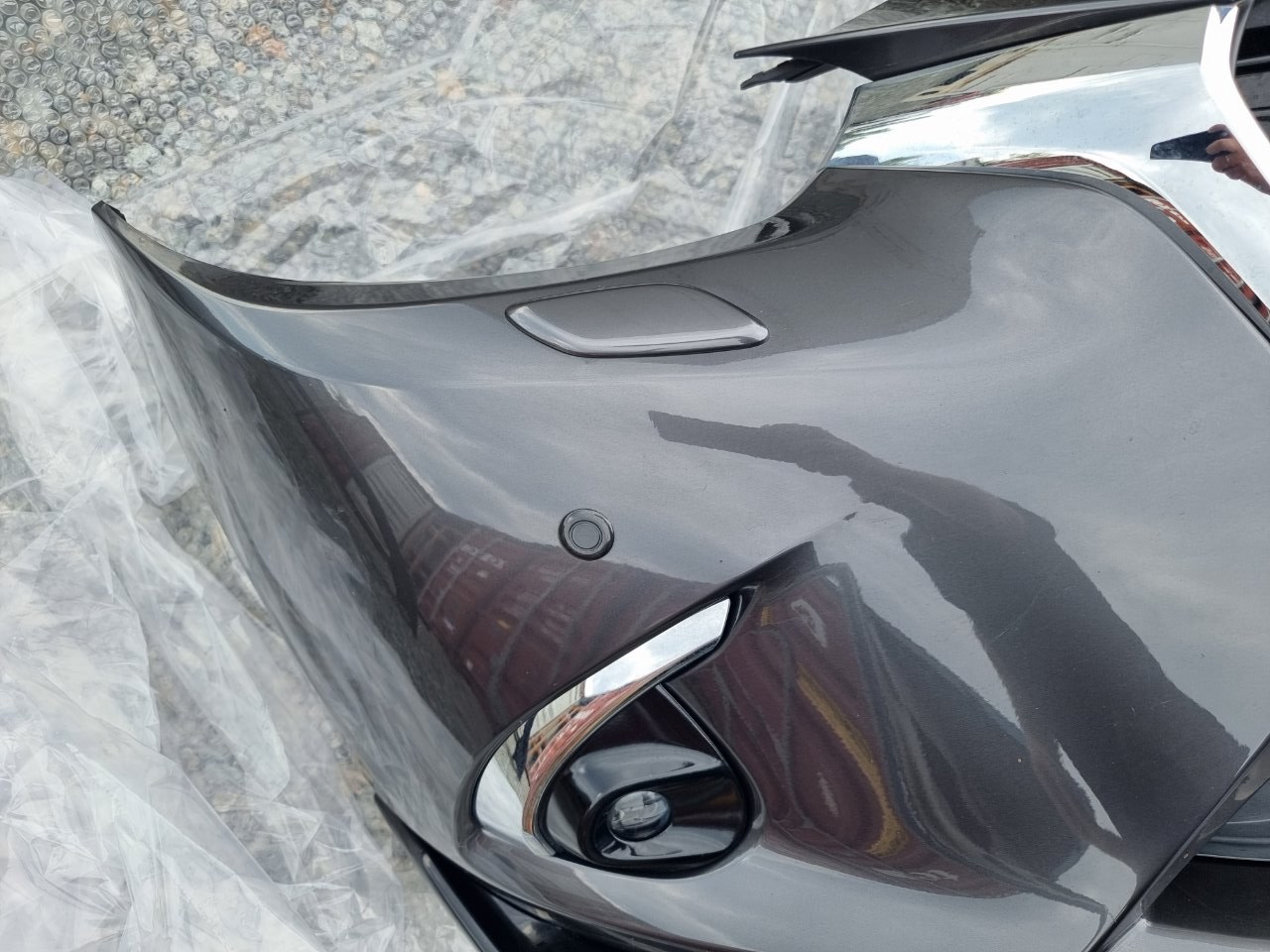 Бампер передний Mazda Demio (DJ)