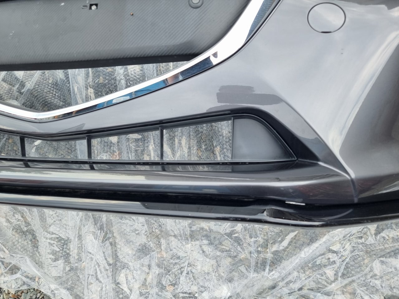 Бампер передний Demio 2014-2019 (DJ)