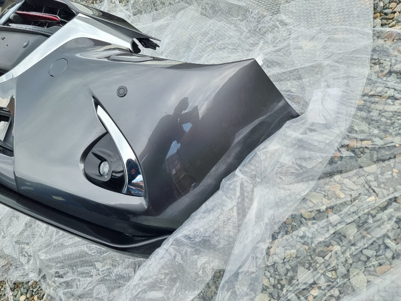 Бампер передний Demio 2014-2019 (DJ)