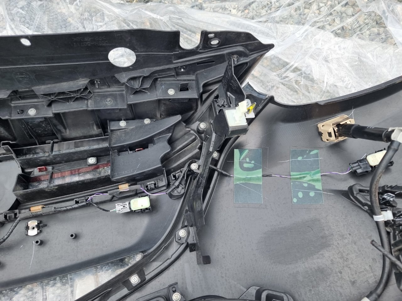 Бампер передний Demio 2014-2019 (DJ)