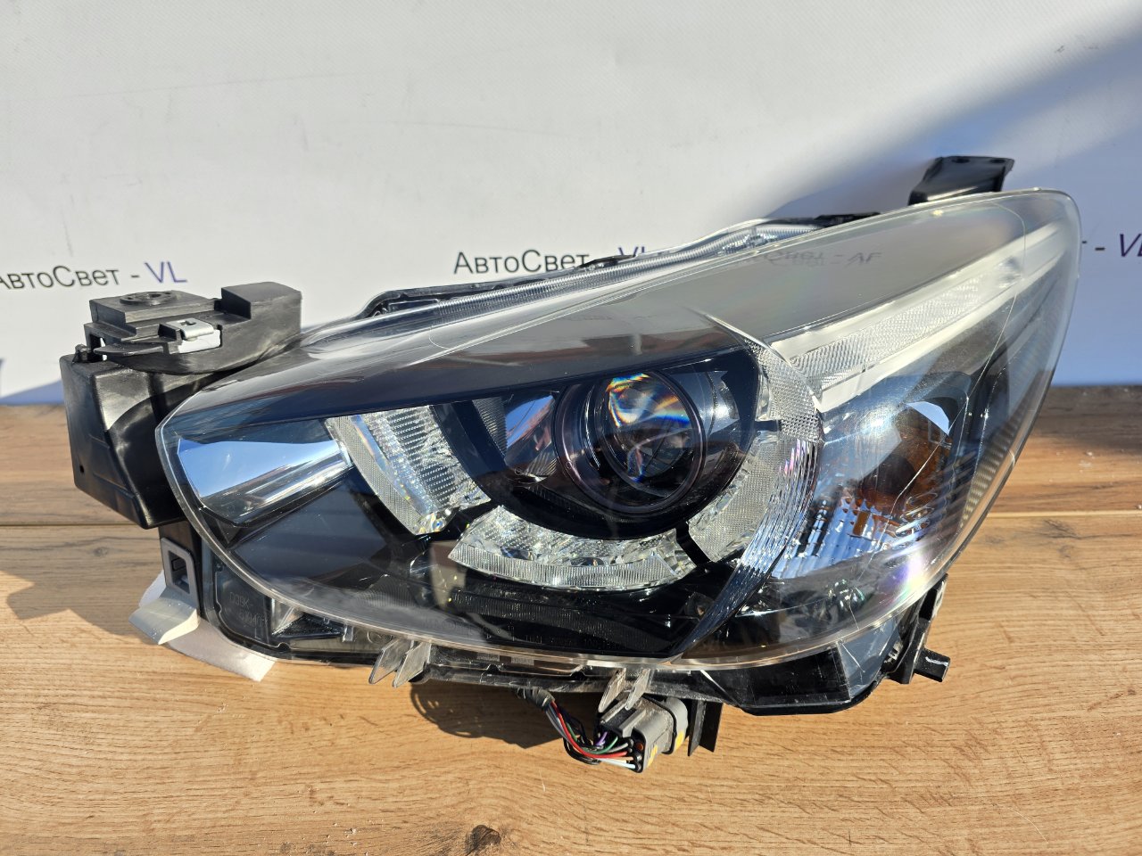 Запчасть фара светодиодная передняя левая Mazda Demio 2014-2019 ( DJ ) 100-18373 контрактная Фара светодиодная передняя левая Mazda Demio 2014-2019 ( DJ ) 100-18373 контрактная
