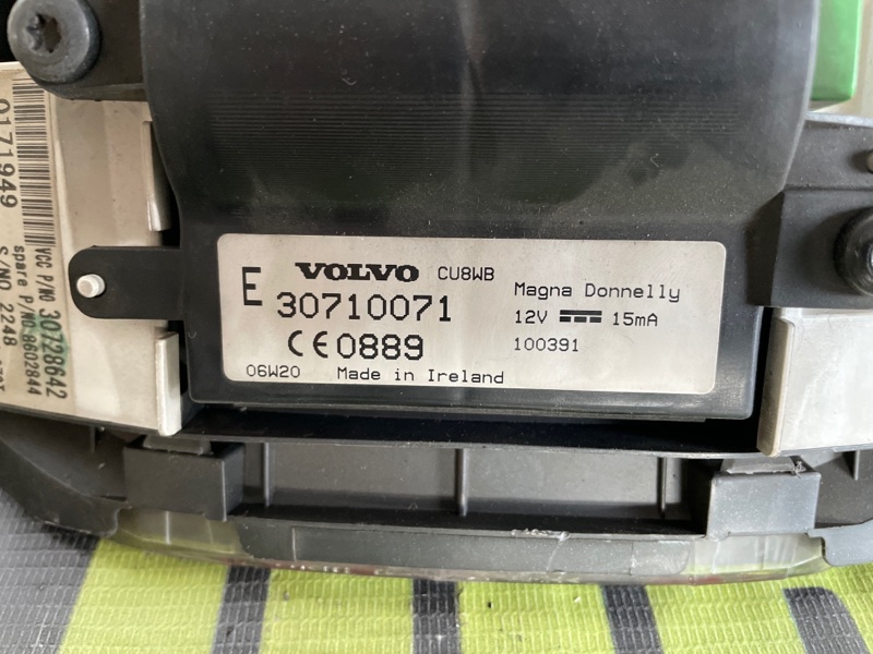 Щиток приборов VOLVO S40 MS21 B4184S11