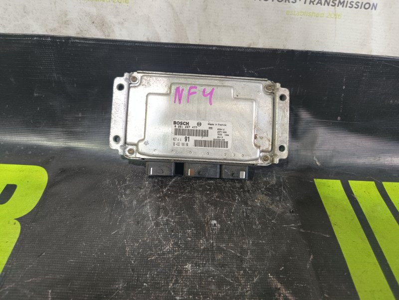 Блок управления ДВС PEUGEOT 206 KM NFU 0261207477 контрактная