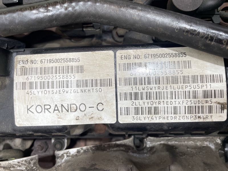 Двигатель KORANDO C CK D20DDTF