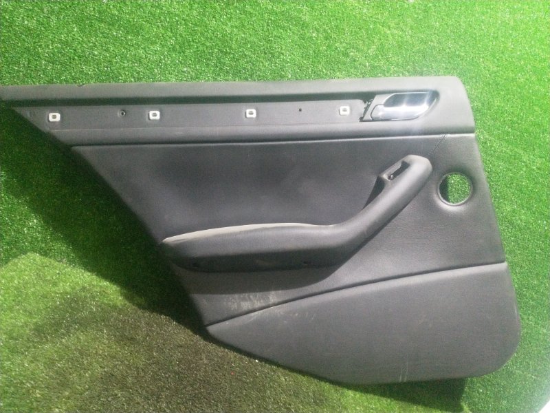 Обшивка двери Bmw 3-Series E46 M54B30 2002 задняя левая (б/у)