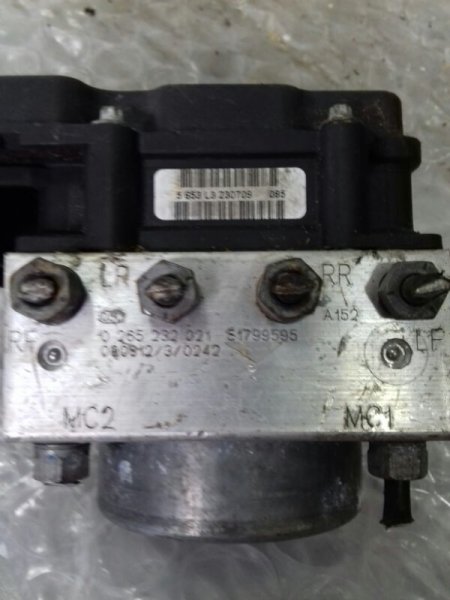 Блок abs Fiat Panda (б/у) Блок abs Fiat Panda (б/у)