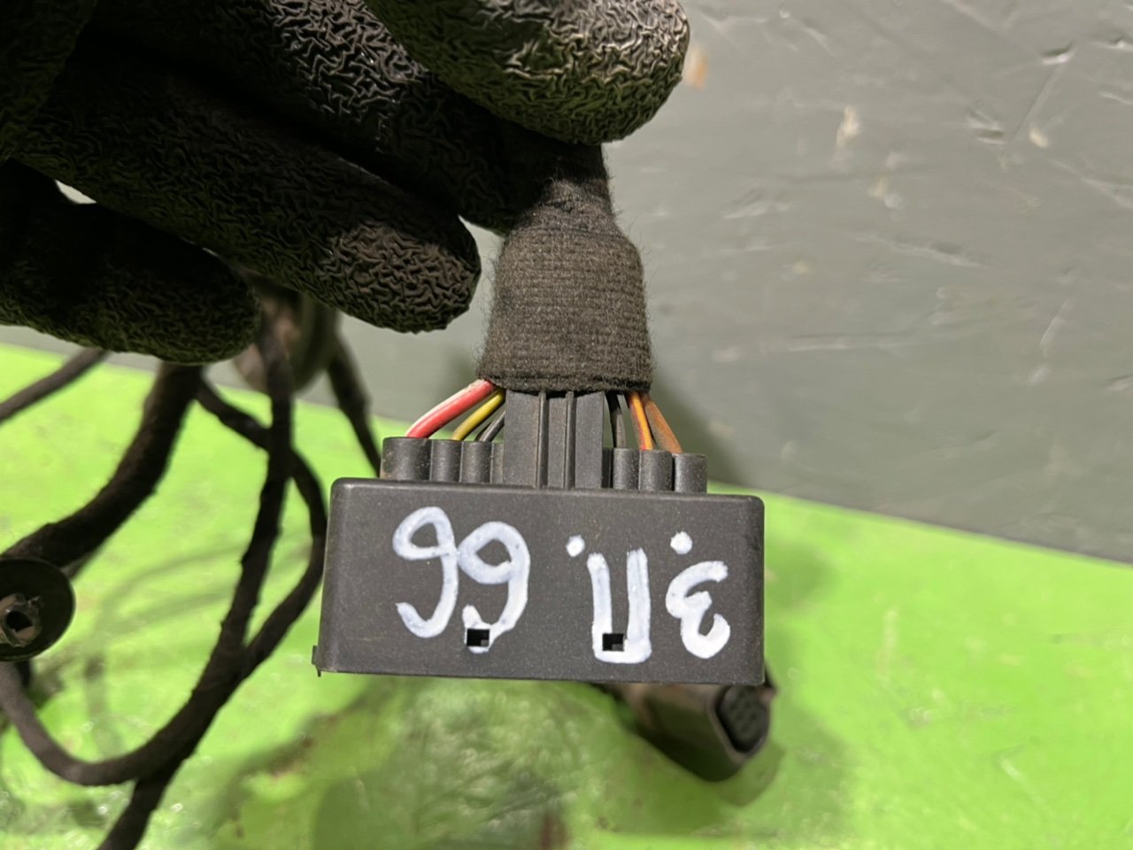 Проводка двери задняя правая Passat 1997 B5 1.8 ADR