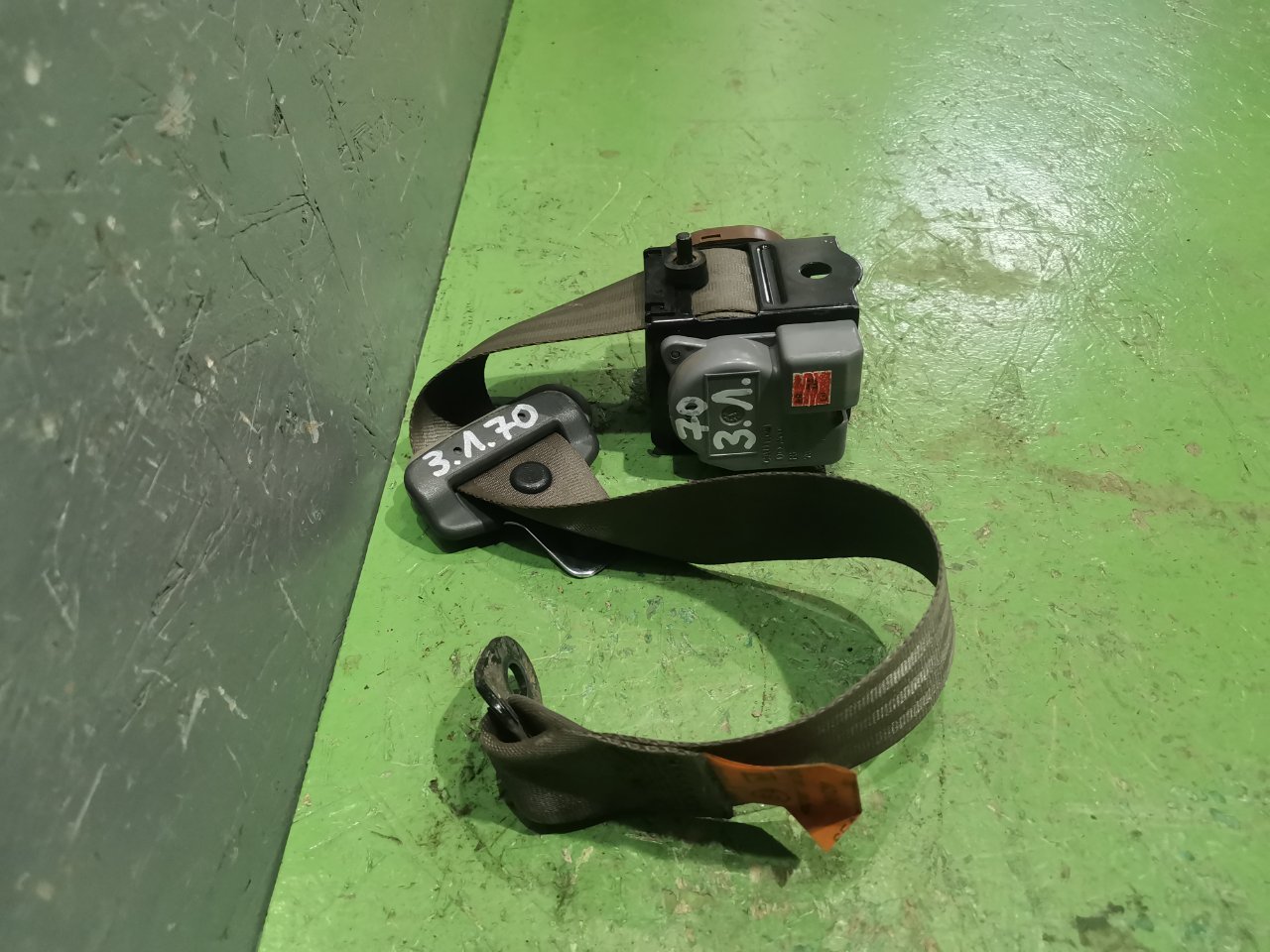 Ремень безопасности задний левый Spectra 2008 1.6 S6D