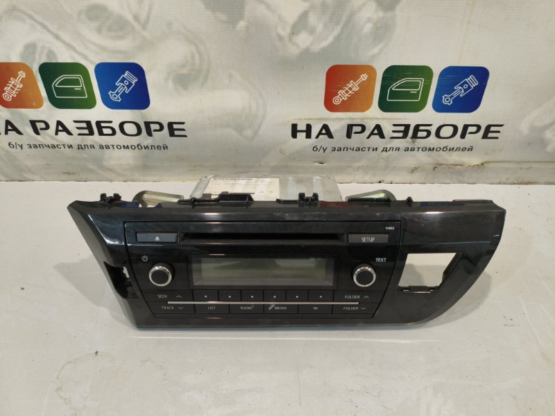 Магнитола Toyota COROLLA 2013 E180 86120-02F70 Б/У