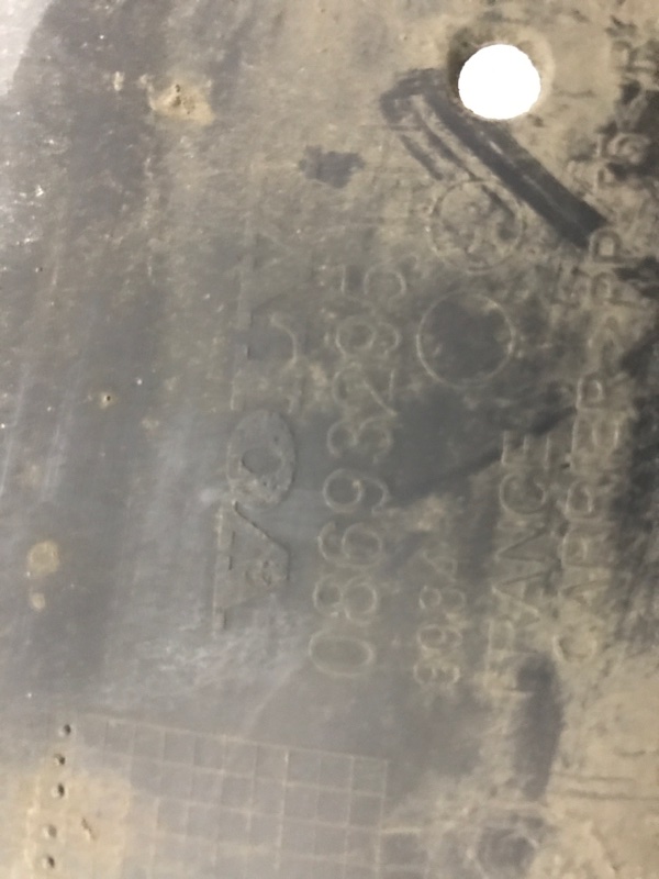 Подкрылок задний левый S60 2005 1