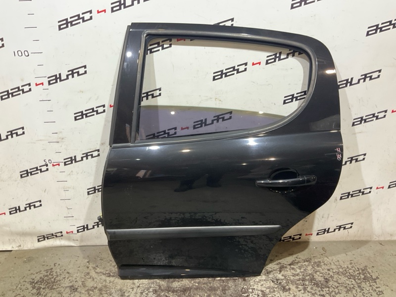 Дверь задняя левая Peugeot 207 2010 EP6C 9006N2 контрактная