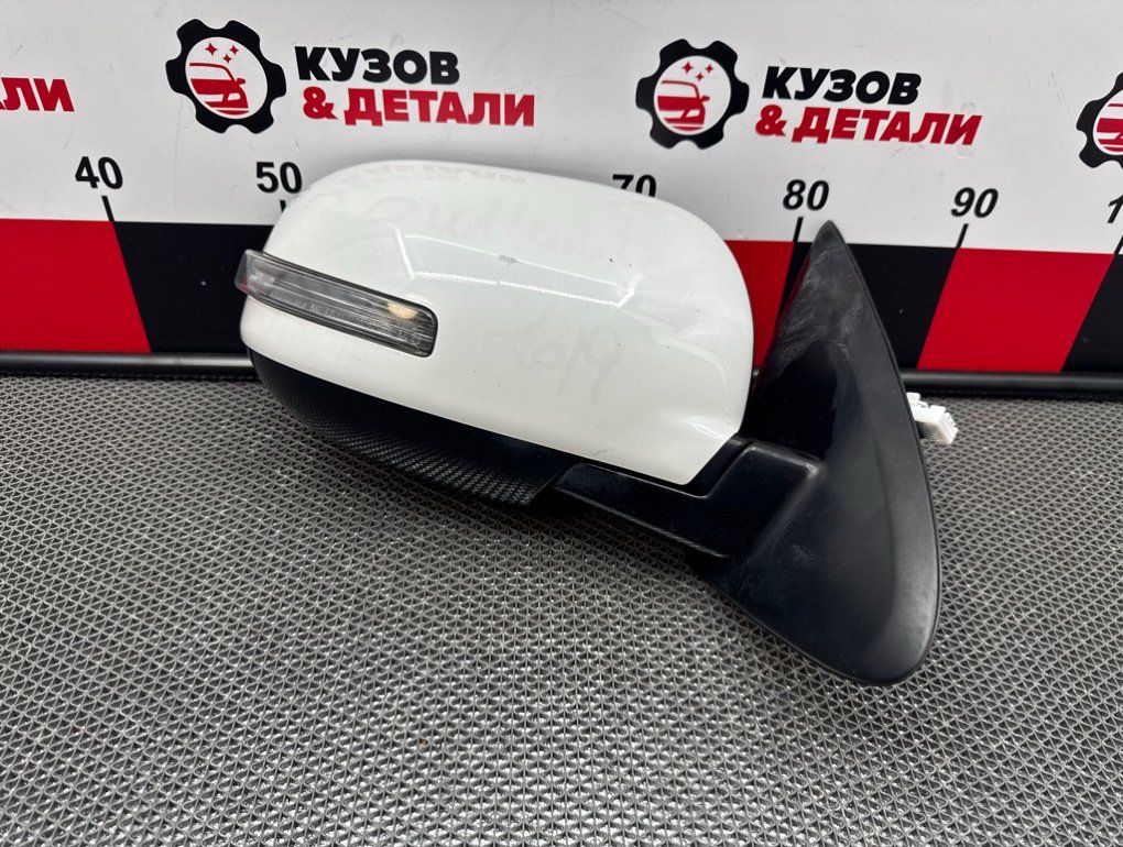 Зеркало заднего вида боковое правое Mitsubishi Outlander 2014-2022 GF0W 7632B412WB контрактная