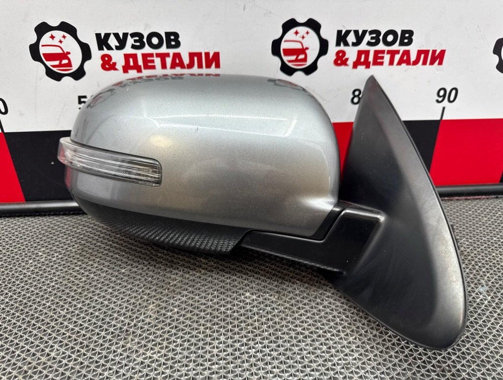 Зеркало заднего вида боковое правое Mitsubishi Outlander 2014-2022 3 7632B412WB контрактная