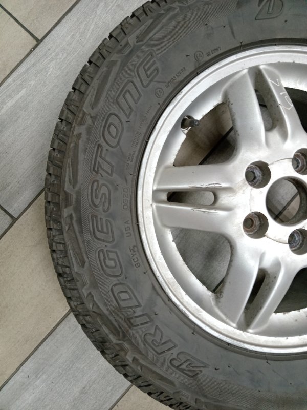 Запасное колесо CR-V 2001 RD3 B20Z1