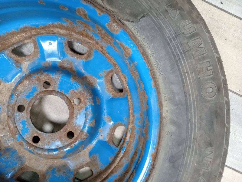 Запасное колесо Rexton 2010 RJN D27DT