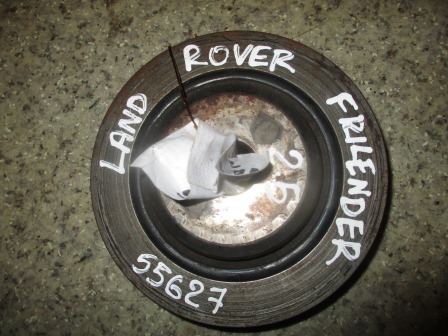 Шкив коленвала Land Rover Freelander 2001 25K4F LHG000070L Б/У