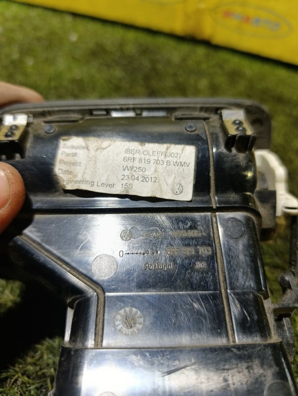 Дефлектор воздушный передний левый Polo 2019 Седан CWV