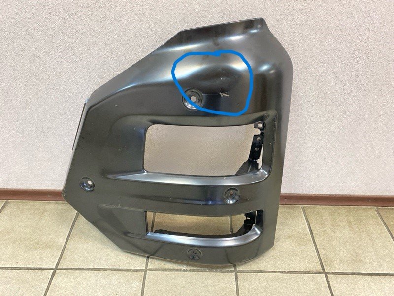 Угол бампера левый SITRAK C7H MAX AZ16D424000017 новая