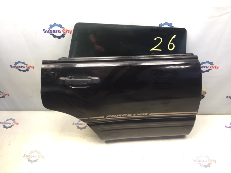 Дверь Subaru Forester SF EJ20 1998 задняя правая (б/у)