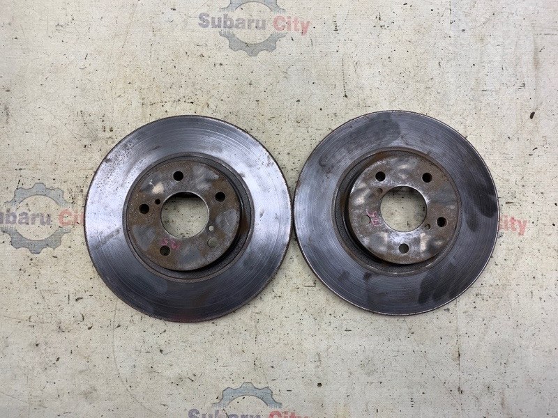 Диск тормозной Subaru Legacy BE EJ20 2001 передний (б/у)