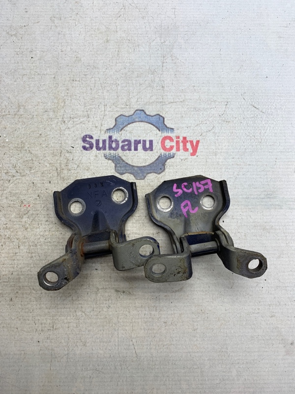 Петли двери Subaru Impreza GD EJ20 1998 передние левые (б/у)