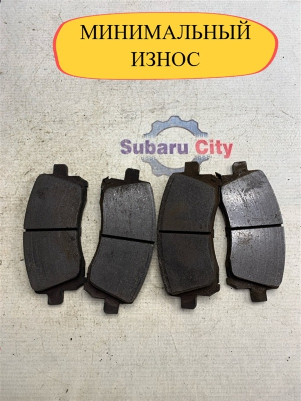 Тормозные колодки Subaru Forester SF9 EJ254 2000 переднее (б/у)