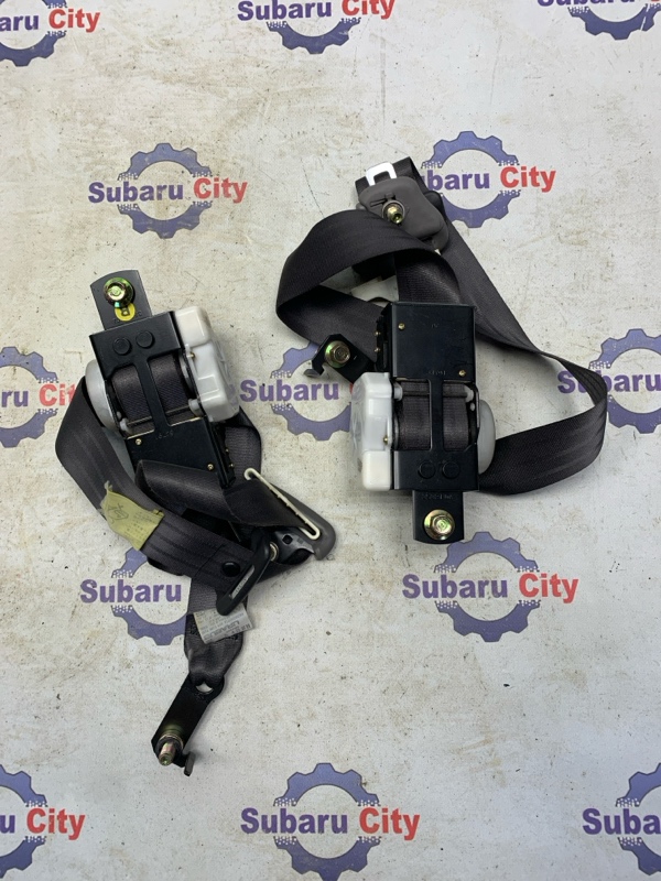 Ремни безопасности Subaru Forester SF5 EJ201 2001 передние (б/у)