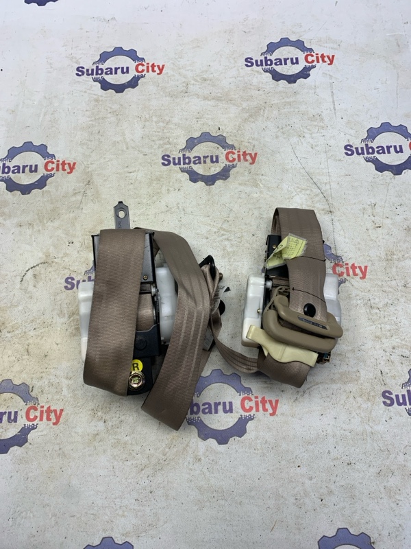 Ремни безопасности Subaru Forester SF9 EJ254 2000 передние (б/у)