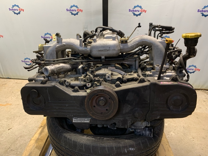 Двигатель Subaru Forester SF5 EJ201 2001 (б/у)