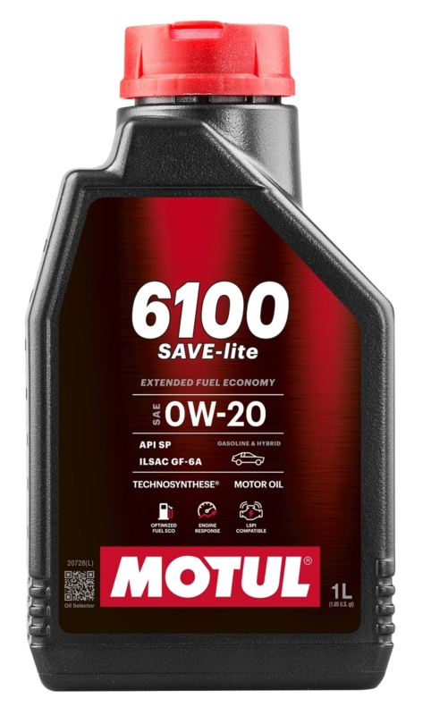 Моторное масло Motul 6100 SAVE-LITE 0W-20 1л.