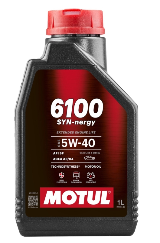 Моторное масло Motul SYN-NERGY 5W-40 1л.