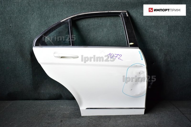 Дверь задняя правая Mercedes-Benz C-CLASS 2007 W204 M271 контрактная