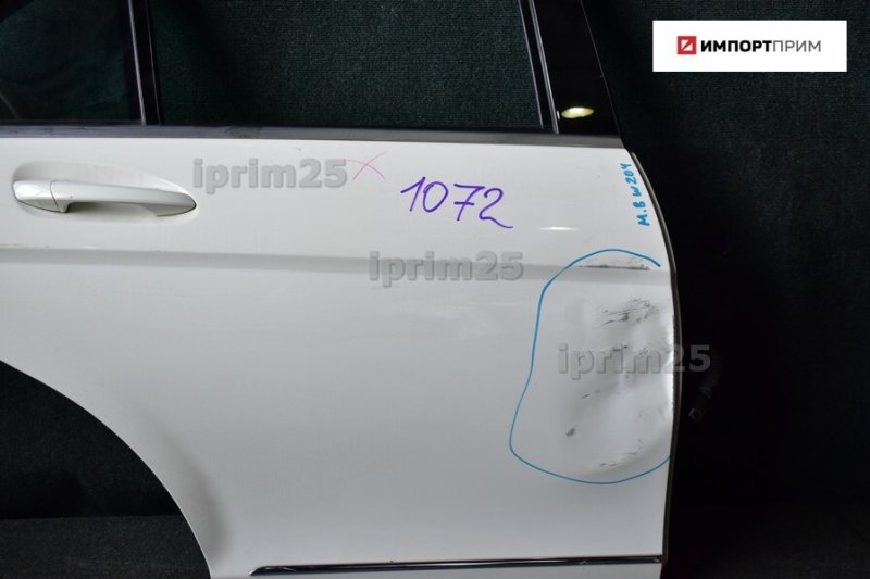 Дверь задняя правая C-CLASS 2007 W204 M271