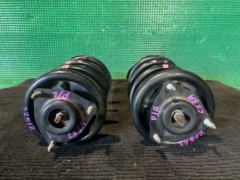 Комплект стоек передний GALANT FORTIS RALLIART 2009 CY4A 4B11