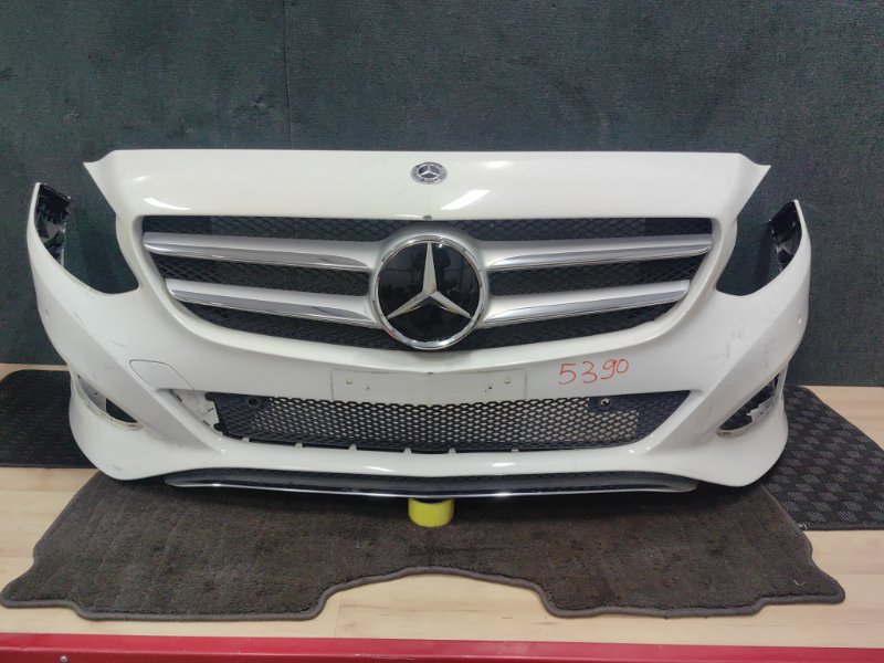 Бампер передний Mercedes-Benz B-CLASS 2014 W246 M 270 DE 16 AL red. A2468804640 контрактная