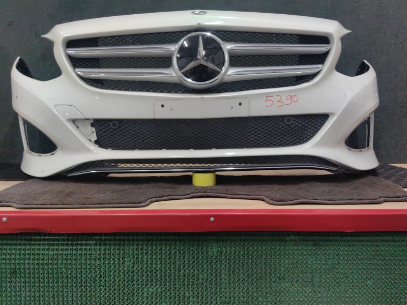 Бампер передний B-CLASS 2014 W246 M 270 DE 16 AL red.
