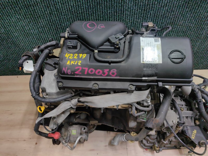 Двигатель MARCH 2004 AK12 CR12DE