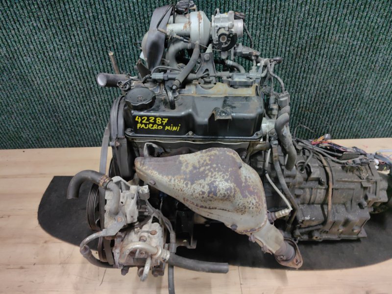 Запчасть двигатель Mitsubishi PAJERO MINI 2009 H53A 4A30 1000C480 контрактная Двигатель Mitsubishi PAJERO MINI 2009 H53A 4A30 1000C480 контрактная