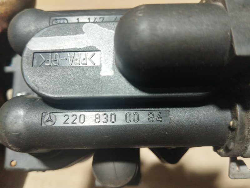 Кран печки S-CLASS W220