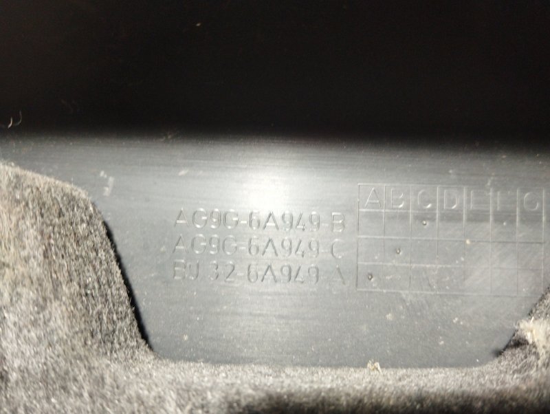 Пластиковая крышка на двс V70 2011 BW B4204T7