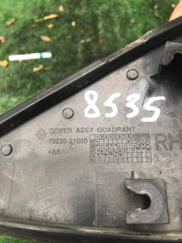 Накладка Ssang Yong Actyon CJ D20DT Накладка Ssang Yong Actyon CJ D20DT