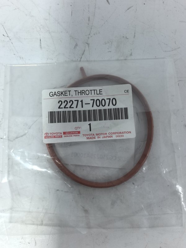 Прокладка дроссельной заслонки Toyota Land Cruiser VJA300 V35AFTS 22271-70070 новая